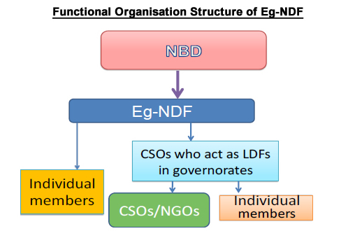 Functional Organisation Structure of Eg-NDF Functional Organisation Structure of Eg-NDF