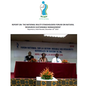 Report on the National Multi-Stakeholders Forum on Natural Resources Sustainable Management - Burundi
