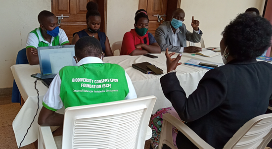 UNDF delegation with the Resource Mobilization Expert meet with Biodiversity Conservation Foundation - a member of UNDF