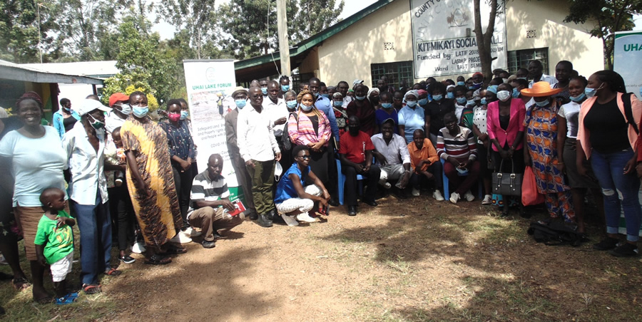 Community sensitization in Seme Sub county Kit Mikai social hall, Kisumu County, Kenya on 18th Feb 2021